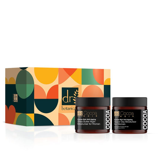 Dr Botanicals Cocoa Noir Anti-Ageing Night Moisturiser & Day Moisturiser Kit