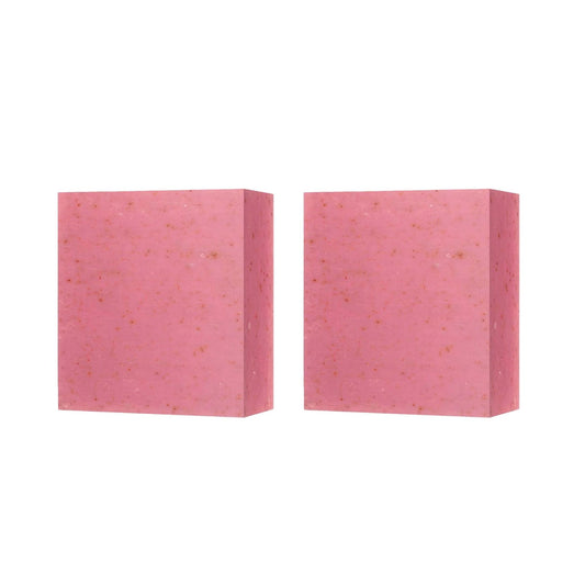 Dr Botanicals Hydrating Rose Facial Cleansing Bar 100g Twin Value Savings Pack - skinChemists
