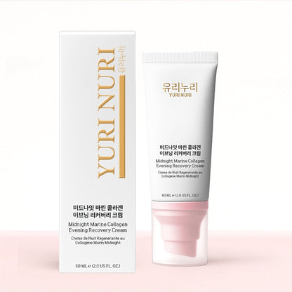 Yuri Nuri 유리누리 Midnight Marine Collagen Anti-Ageing Recovery Cream 60ml
