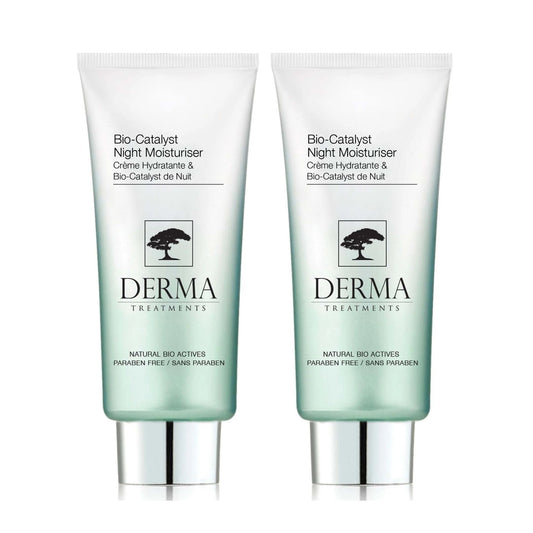 Derma Treatments Bio-Catalyst Night Moisturiser 50ml Twin Value Savings Pack