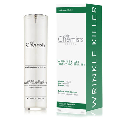 Wrinkle Killer Night Moisturiser 50ml - skinChemists