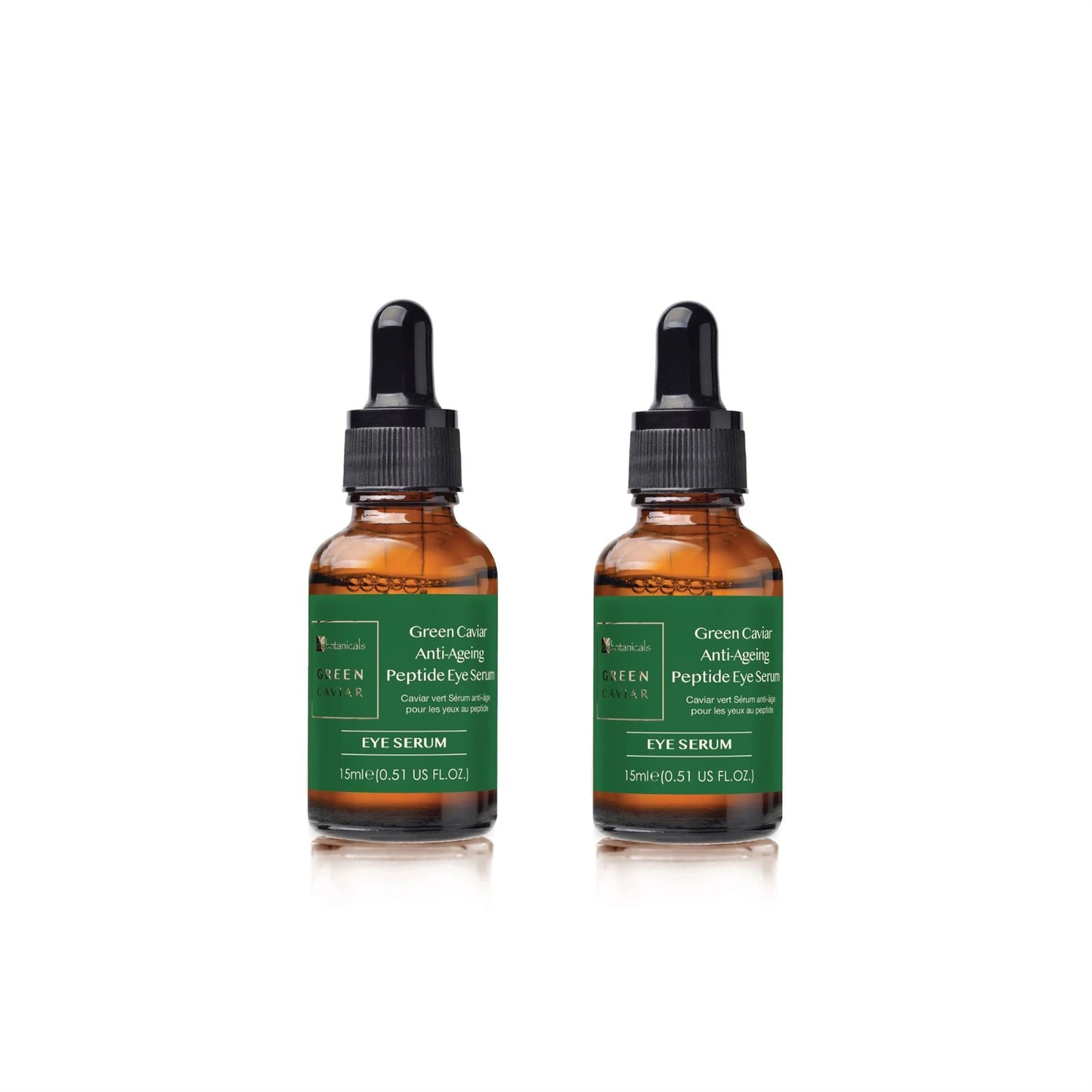 Dr Botanicals Green Caviar Anti-Ageing Peptide Eye Serum 15ml Twin Value Savings Pack - skinChemists