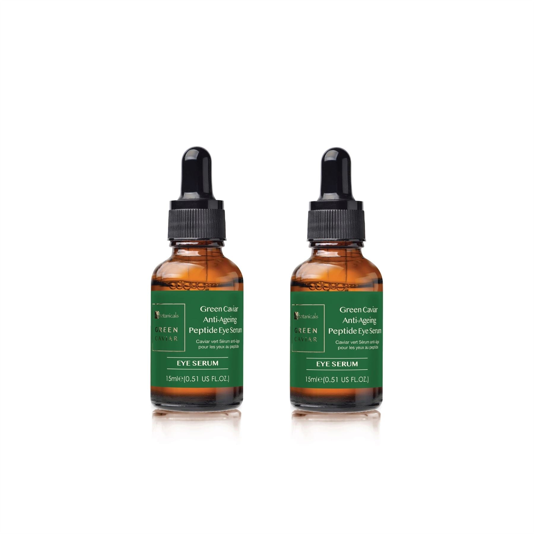 Dr Botanicals Green Caviar Anti-Ageing Peptide Eye Serum 15ml Twin Value Savings Pack - skinChemists