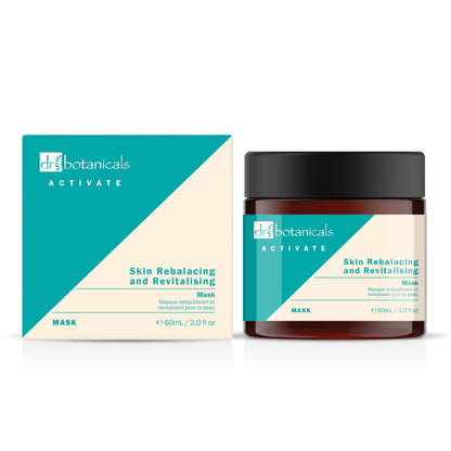 Dr Botanicals Activate Skin Rebalancing & Revitalising Mask 60ml Twin Value Savings Pack - skinChemists