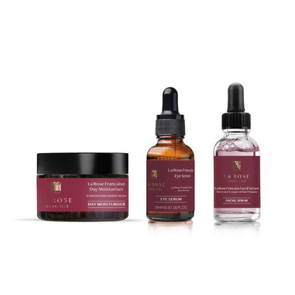 La Rose Française Day Moisturiser, Facial Serum, Eye Serum - skinChemists