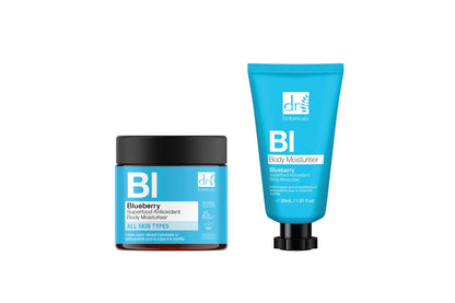 Blueberry Superfood Antioxidant Body Moisturiser Duo - skinChemists
