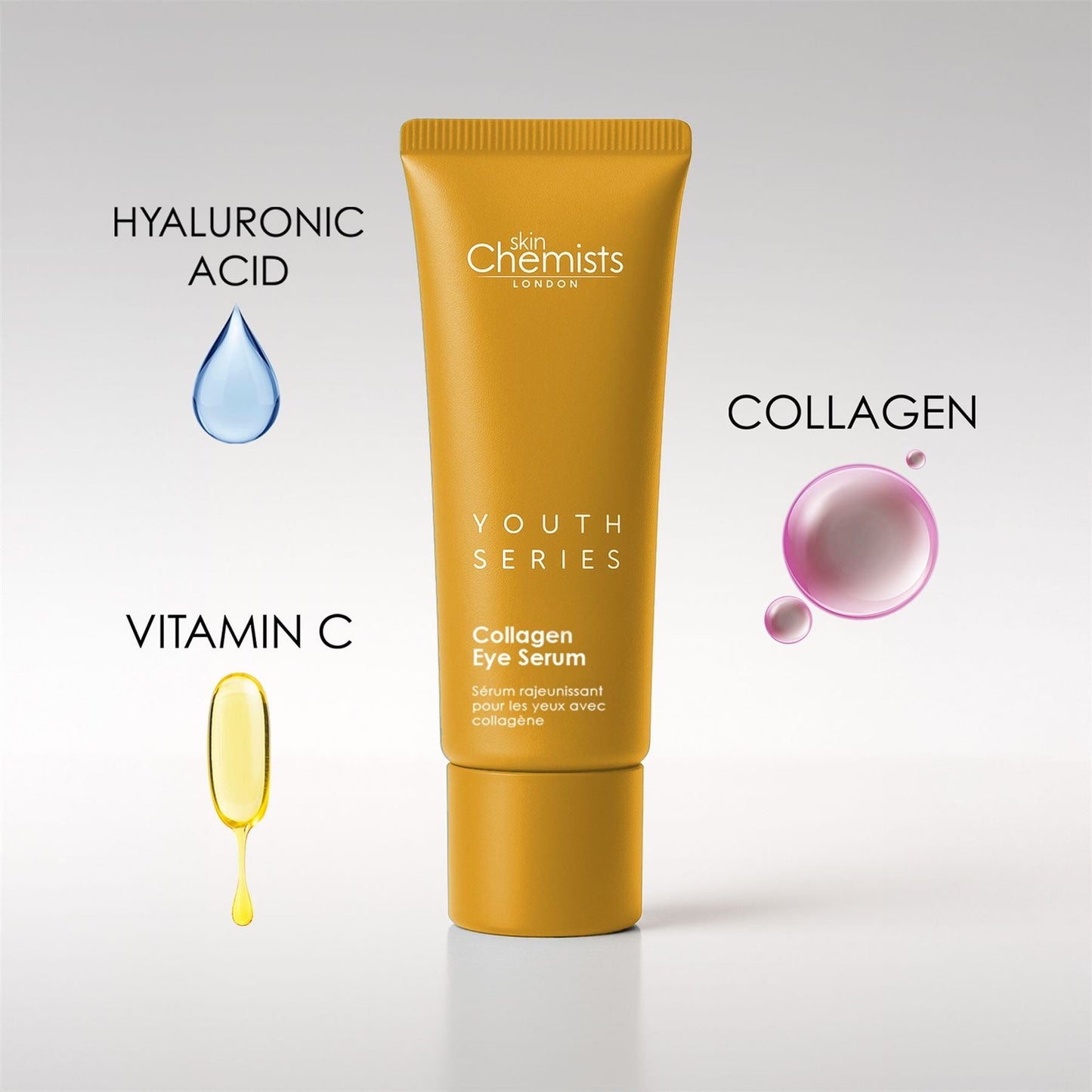 2% Collagen Eye Serum 15ml (Vegan) - skinChemists
