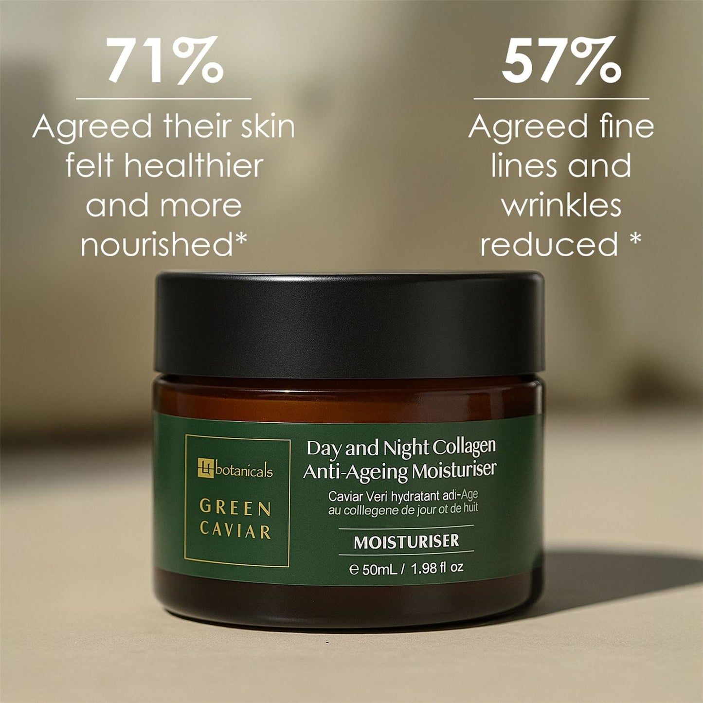 Green Caviar Day & Night Collagen Anti-Ageing Moisturiser 50ml - skinChemists