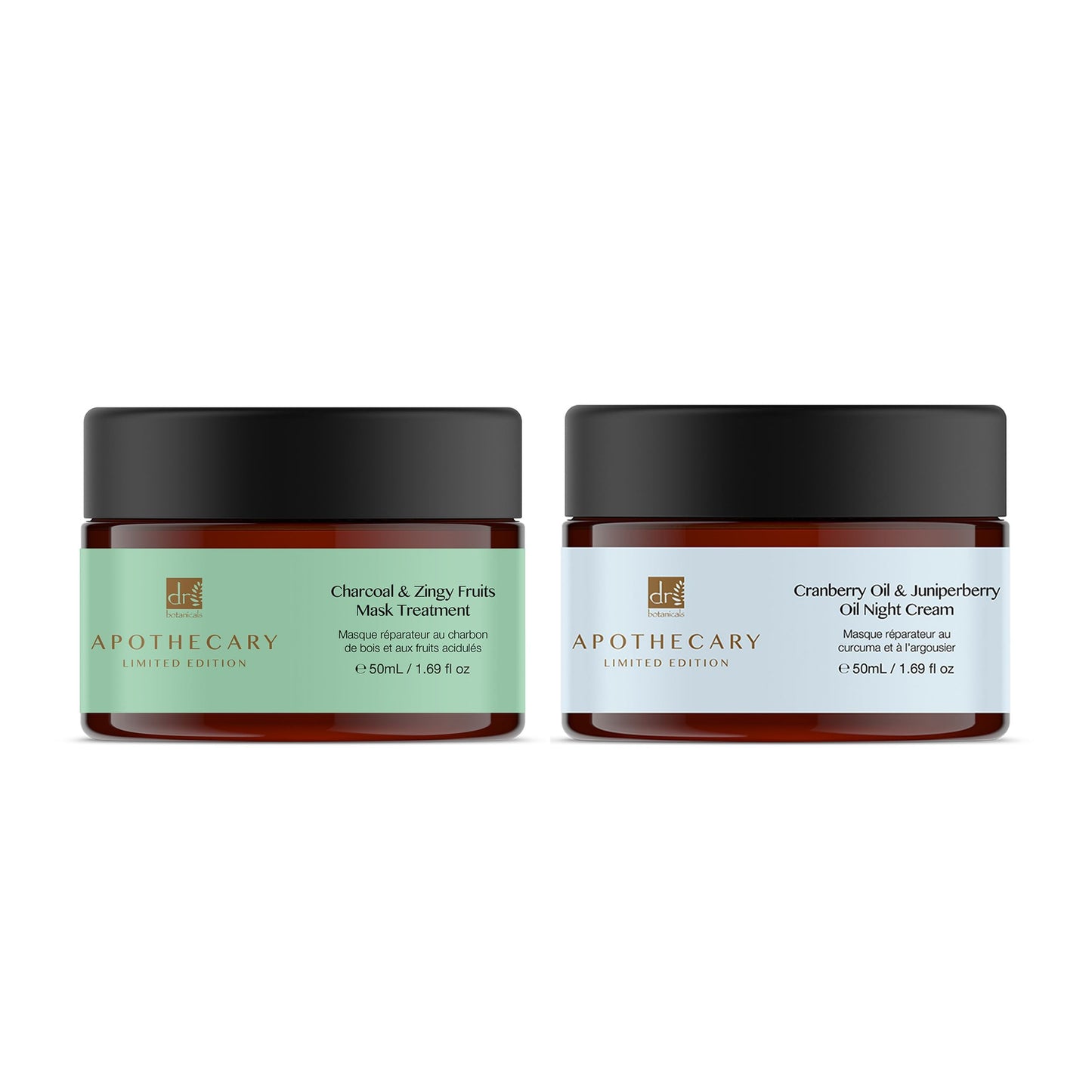 Cranberry Oil and Juniperberry Oil Night Cream + DB Charcoal and Zingy Fruits Mask Treatment - skinChemists