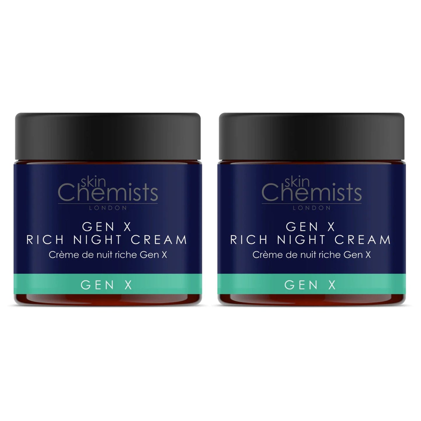 skinChemists Gen X Rich Night Cream 60ml Twin Value Savings Pack - skinChemists