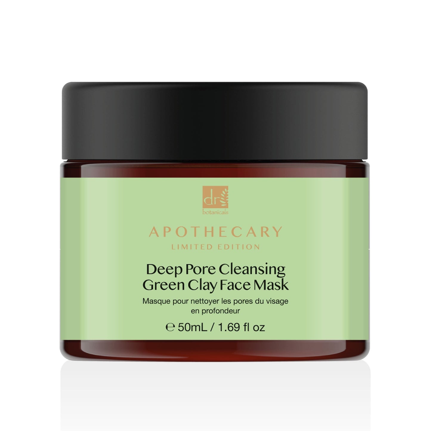 Dr Botanicals Deep Pore Cleansing Green Clay Face Mask 50ml Twin Value Savings Pack - skinChemists