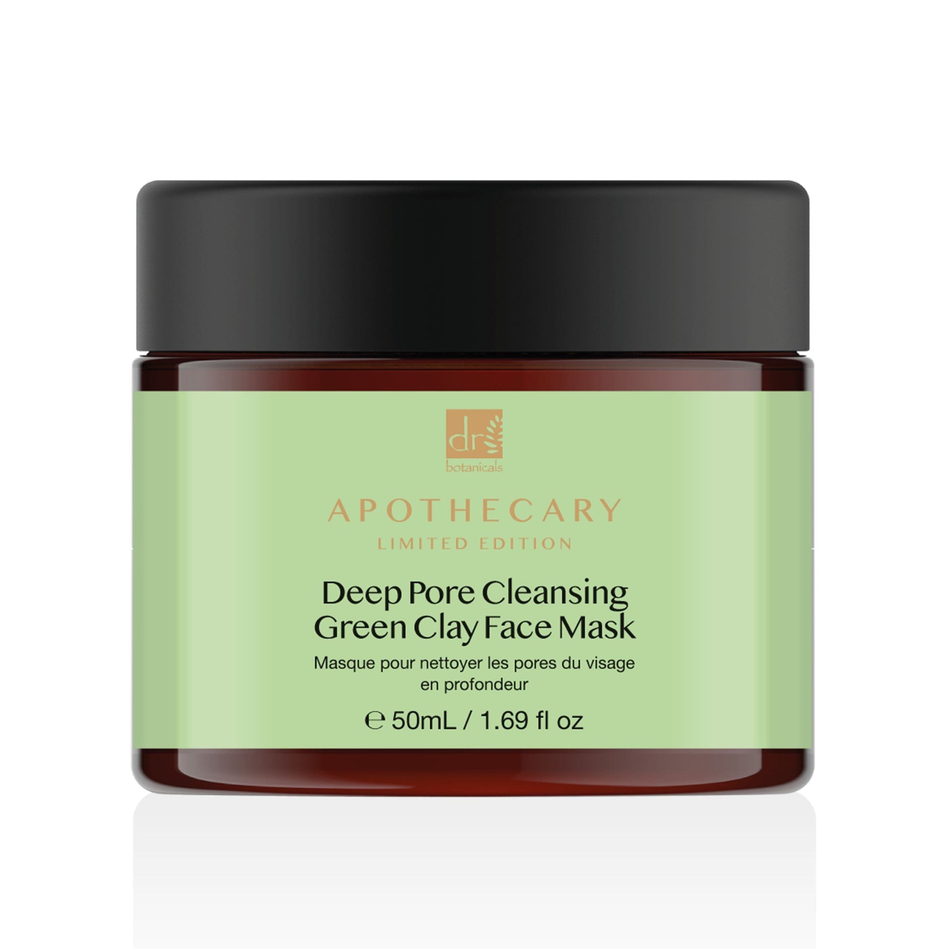 Dr Botanicals Deep Pore Cleansing Green Clay Face Mask 50ml Twin Value Savings Pack - skinChemists