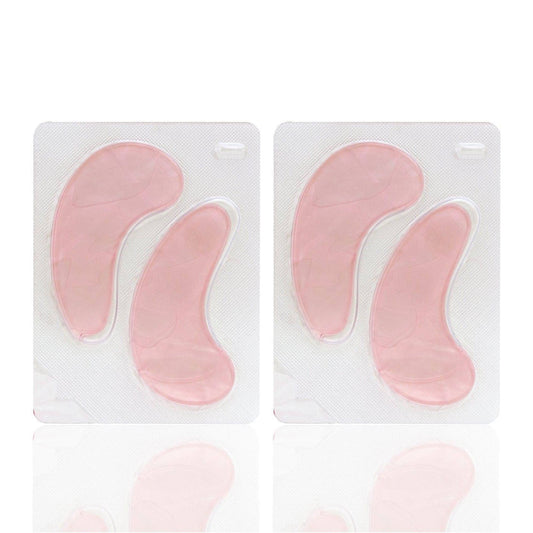 skinChemists Rose Illuminating Glow Hydrogel Eye Pads (5 x 2) Twin Value Savings Pack