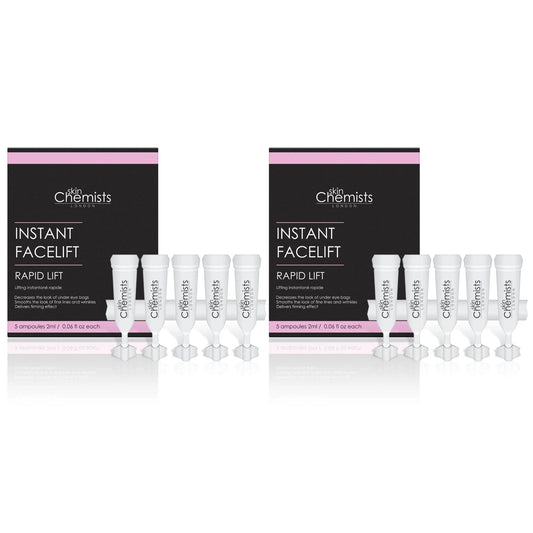 skinChemists Advanced Facelift 5 x 2ml Twin Value Savings Pack