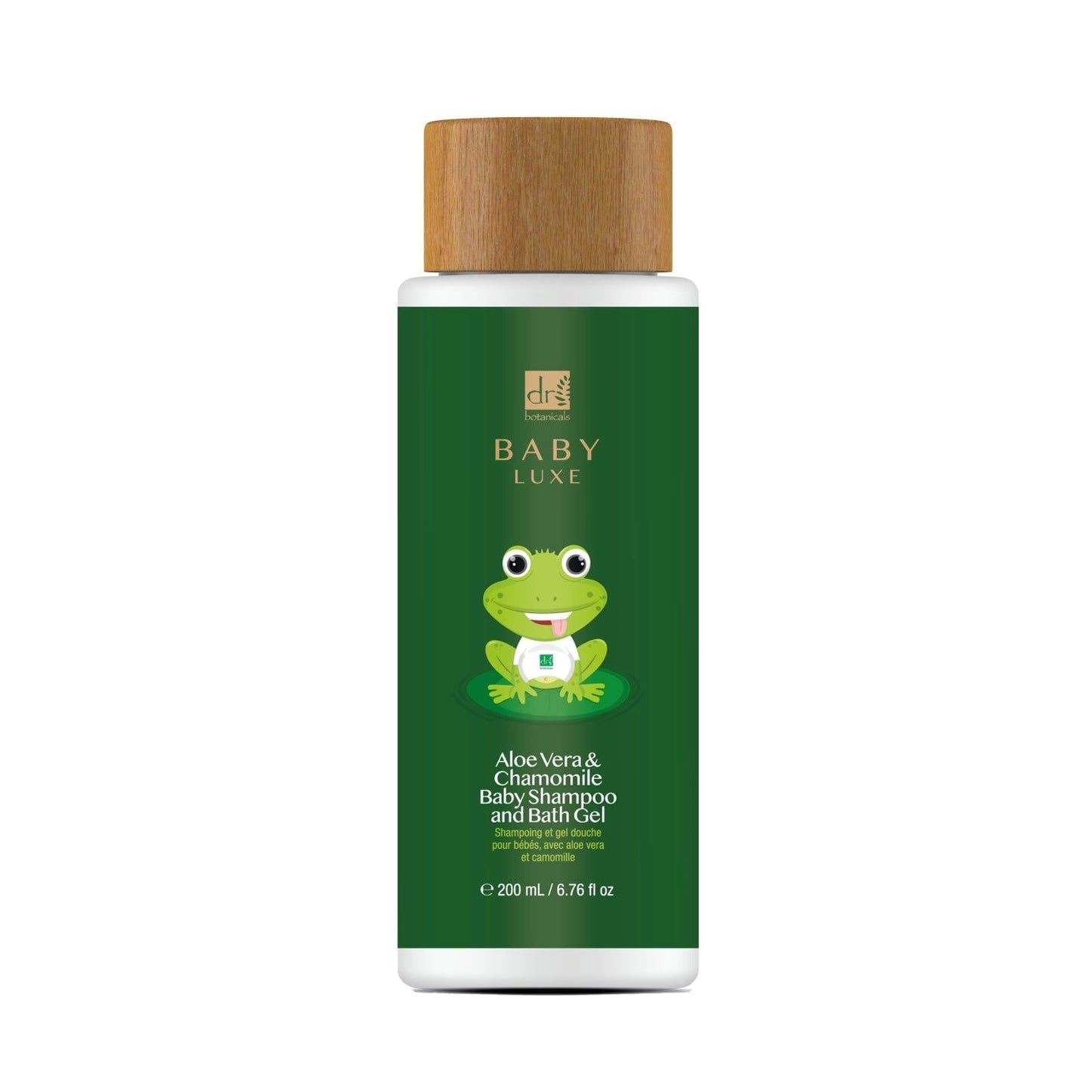 Dr Botanicals Baby Lux Aloe Vera & Chamomile Baby Shampoo & Bath Gel 200ml Twin Value Savings Pack - skinChemists