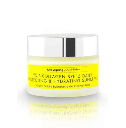 Pro-5 Collagen Daily Anti-Ageing Protecting & Hydrating Sun Cream SPF 15 50ml - skinChemists
