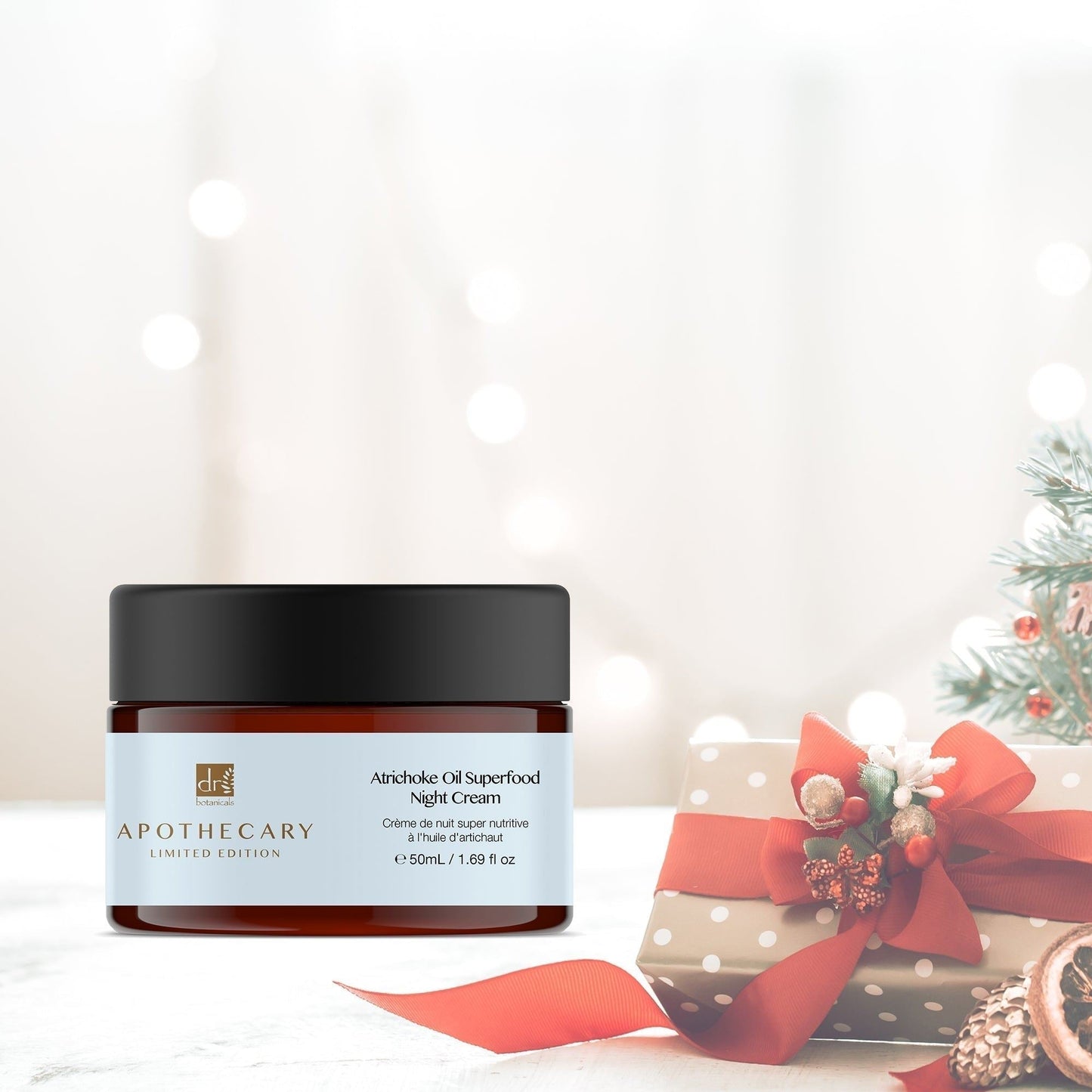Dr Botanicals Artichoke Oil Superfood Night Cream 50ml Twin Value Savings Pack - skinChemists