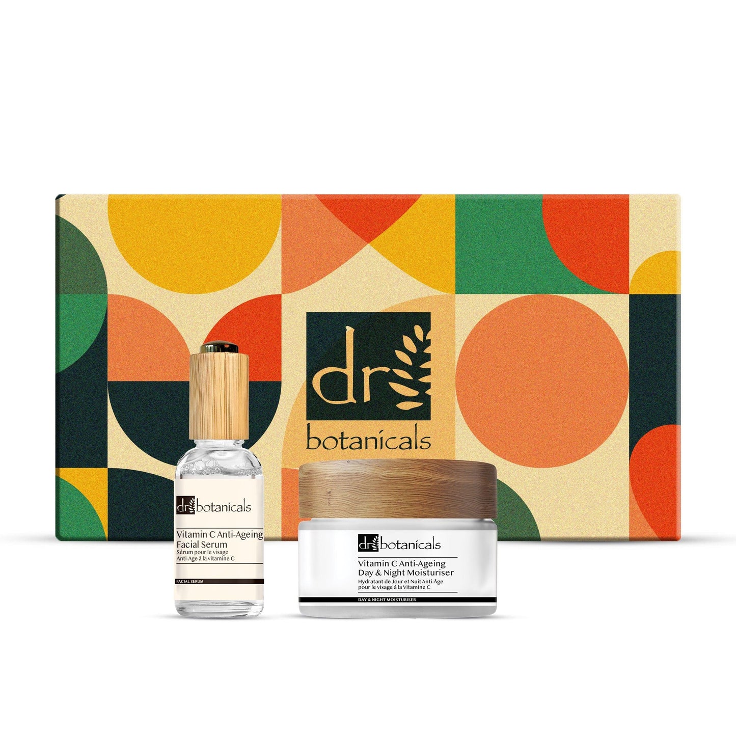 Dr Botanicals Vitamin C Anti-Ageing Facial Serum & Moisturiser Kit - skinChemists