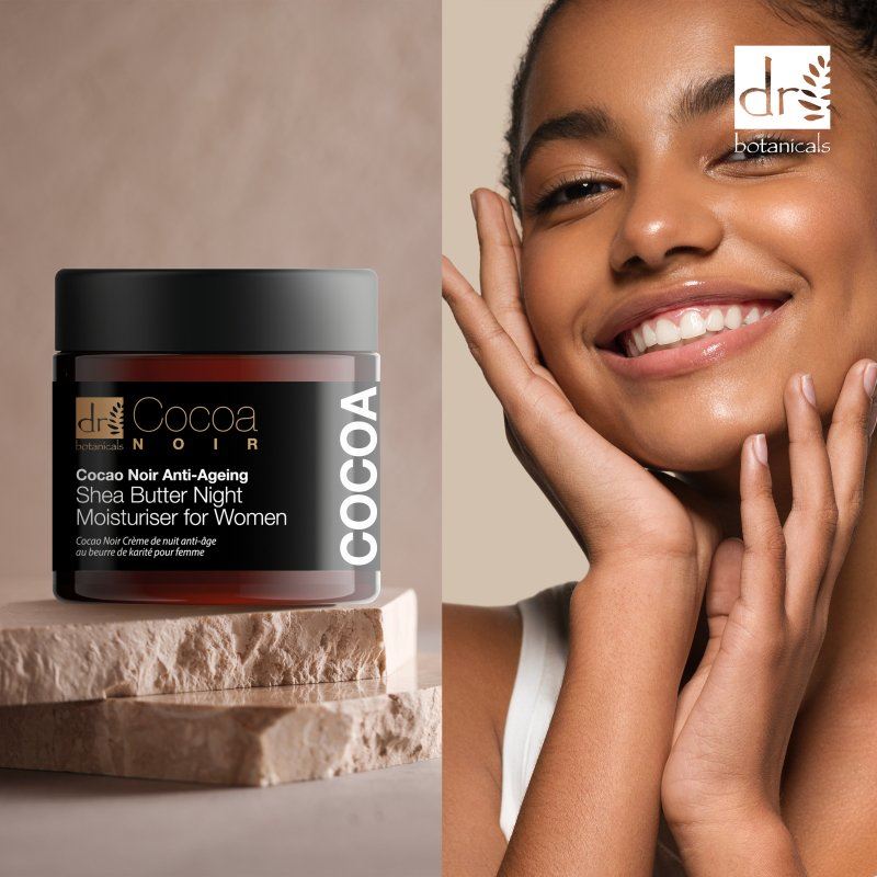 Cocoa Noir Anti-Ageing Shea Butter Night Moisturiser 60ml - skinChemists