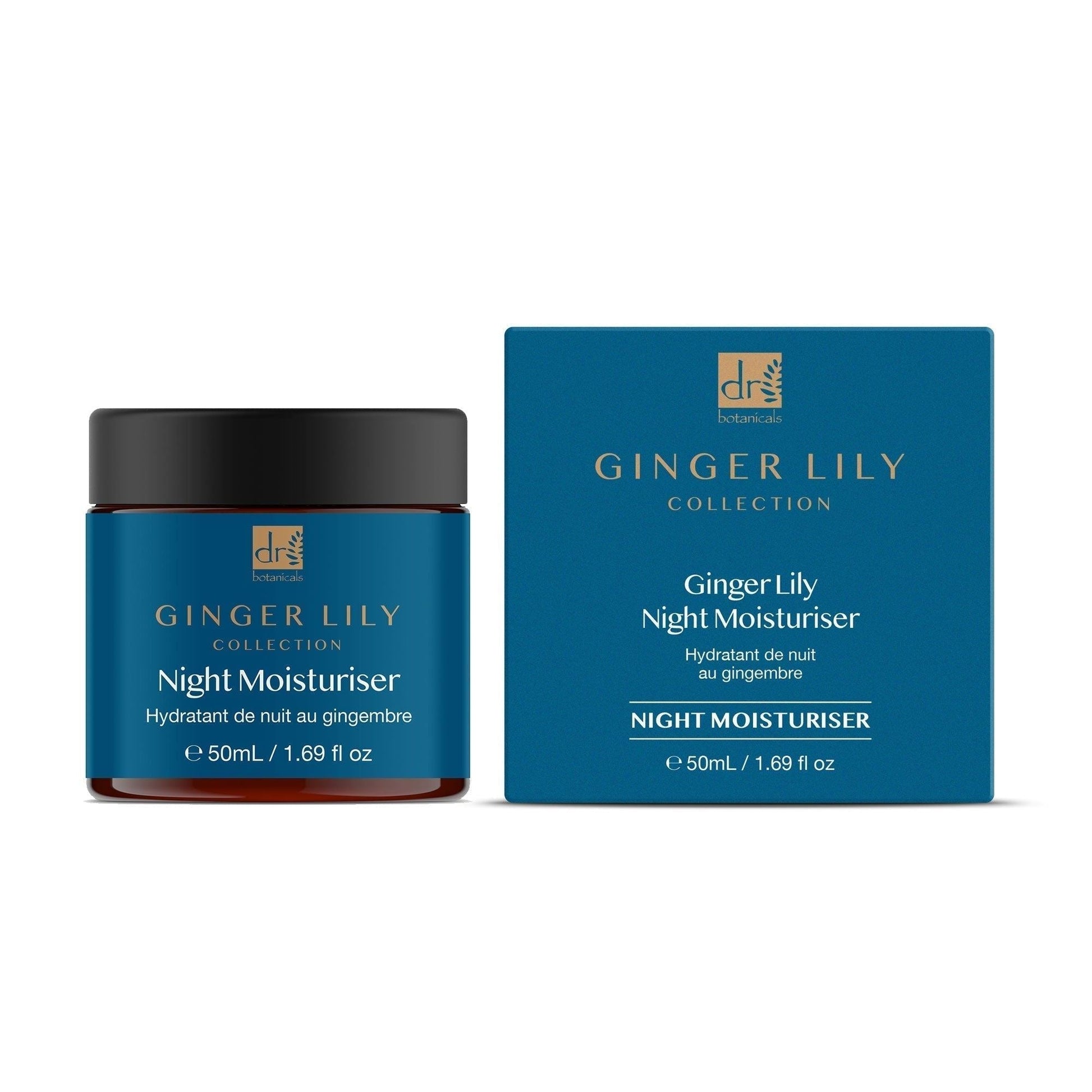 Dr Botanicals Gingerlily Night Moisturiser 50ml Twin Value Savings Pack - skinChemists