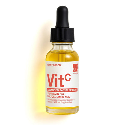 Dr Botanicals Vitamin C & Polyglutamic Acid Glow Serum | Glow & Hydration Serum