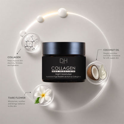 Dr H Collagen Anti-Ageing Night Moisturiser 60ml