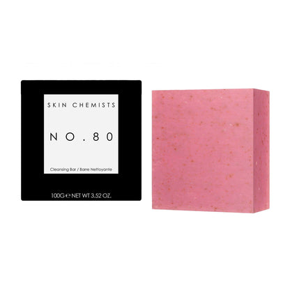 skinChemists No.80 Rose Cleansing Facial Bar 100g Twin Value Savings Pack - skinChemists