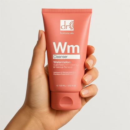 Watermelon Superfood 2-in-1 Cleanser & Makeup Remover with Glycolic Acid, Salicylic Acid and Lactic Acid 100ml - skinChemists