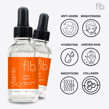Feel Like Beauty Vitamin C Facial Serum 30ml Twin Value Savings Pack - skinChemists