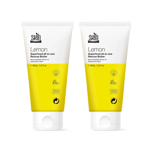 Skin Superfood Lemon Superfood Rescue Butter 60ml Twin Value Savings Pack
