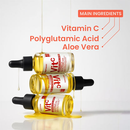 Dr Botanicals Vitamin C & Polyglutamic Acid Glow Serum | Glow & Hydration Serum