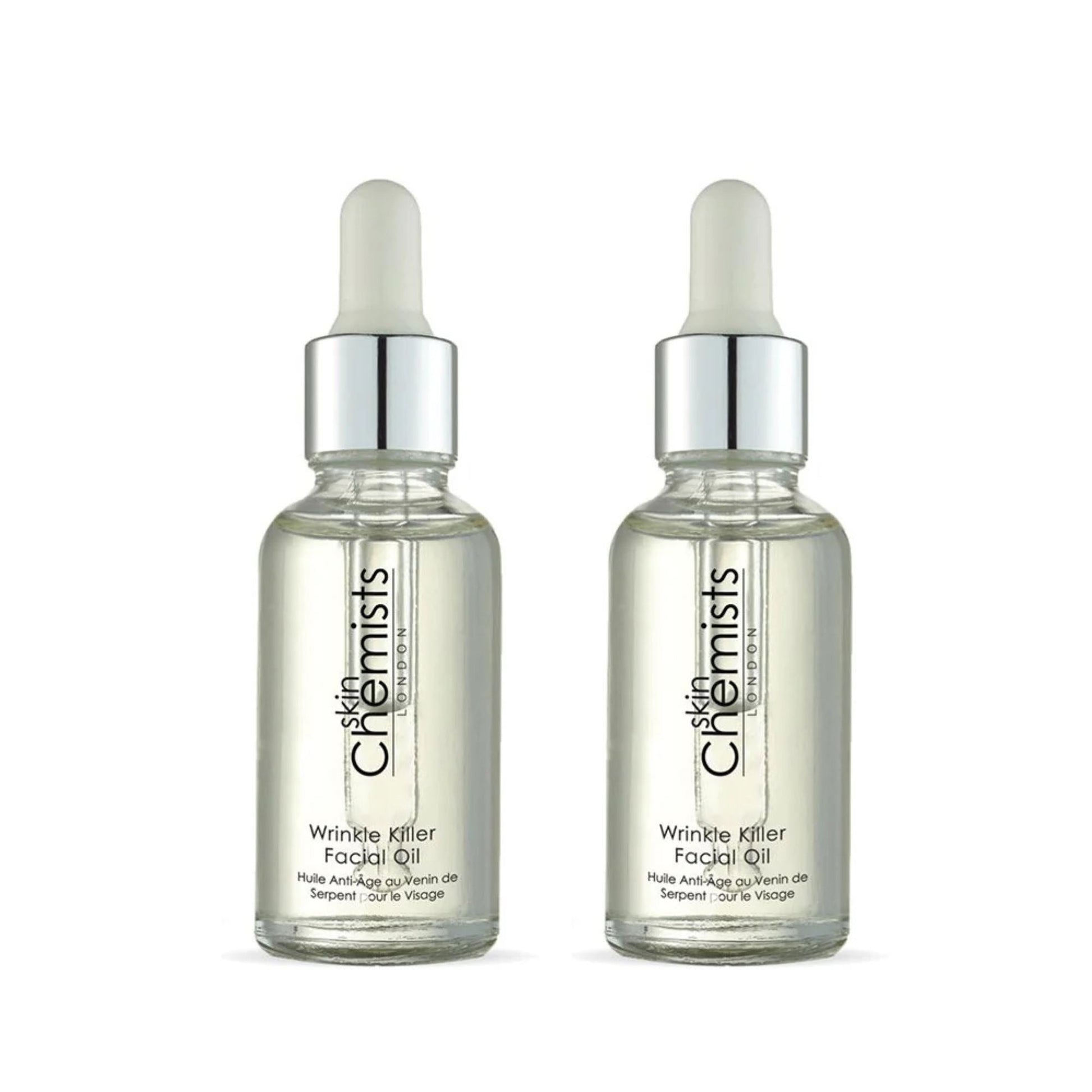 skinChemists Wrinkle Killer Facial Oil 30ml Twin Value Savings Pack - skinChemists
