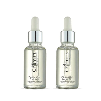 skinChemists Wrinkle Killer Facial Oil 30ml Twin Value Savings Pack - skinChemists