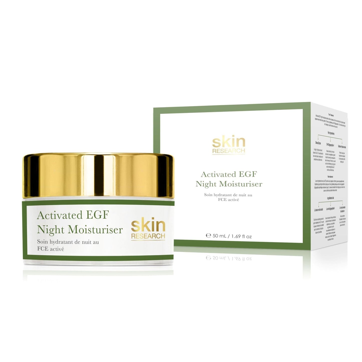 K3 Skin Research EGF Day & Night Moisturiser, Facial Serum - skinChemists