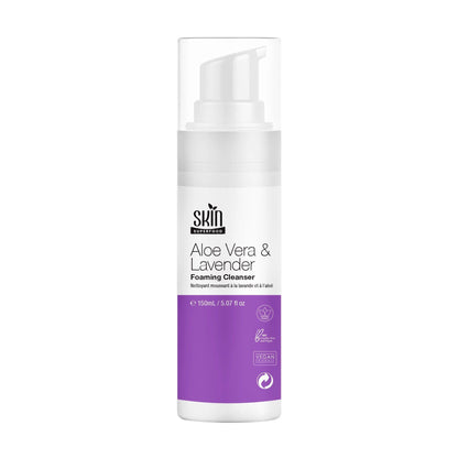 Skin Superfood Aloe Vera & Lavendar Foaming Cleanser 150ml Twin Value Savings Pack