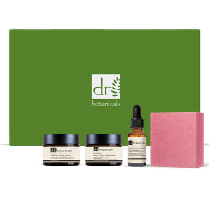 Dr Botanicals Anti-Ageing Eucalyptus & Tea Tree Skincare Christmas Gift Set - skinChemists