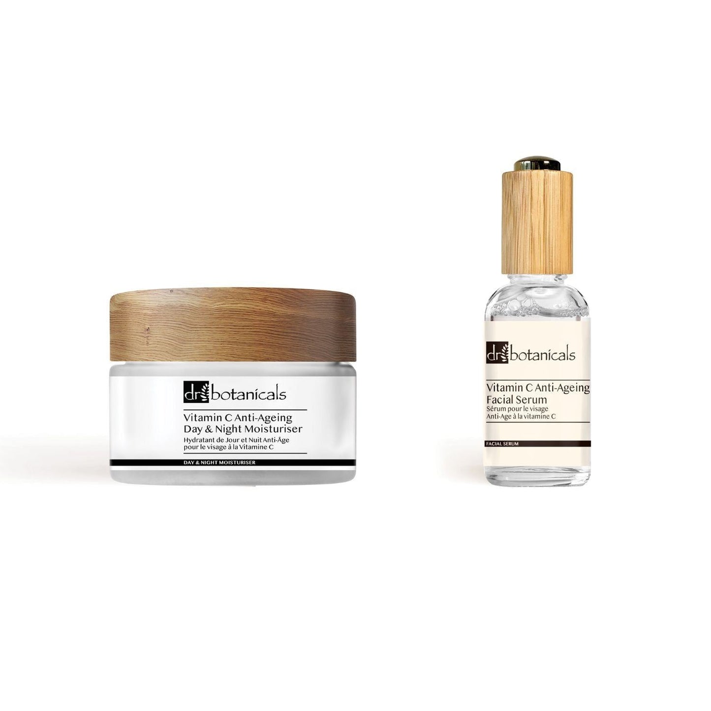 Dr Botanicals Vitamin C Anti-Ageing Facial Serum & Moisturiser Kit - skinChemists