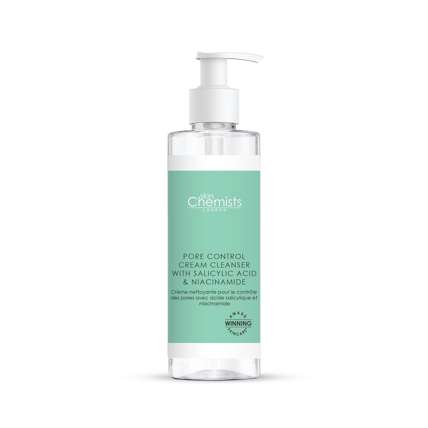 Pore Control Cream Cleanser with Salicylic Acid & Niacinamide 200ml - skinChemists