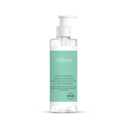 Pore Control Cream Cleanser with Salicylic Acid & Niacinamide 200ml - skinChemists