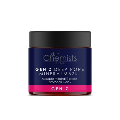 skinChemists Gen Z Deep Pore Clay Mask 60ml Twin Value Savings Pack - skinChemists