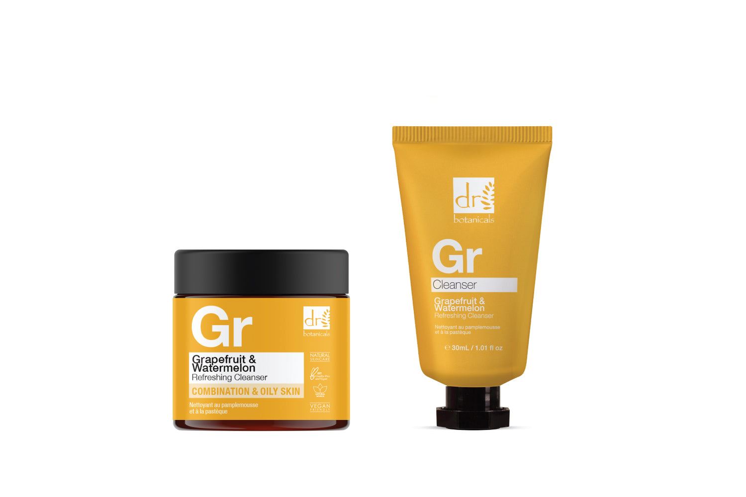 Grapefruit + Watermelon Refreshing Cleanser Duo - skinChemists