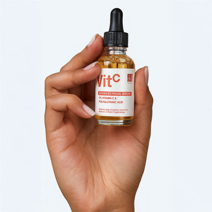 Dr Botanicals Vitamin C & Polyglutamic Acid Glow Serum | Glow & Hydration Serum