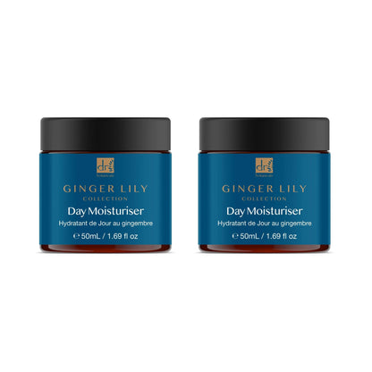 Dr Botanicals Gingerlily Day Moisturiser 50ml Twin Value Savings Pack - skinChemists