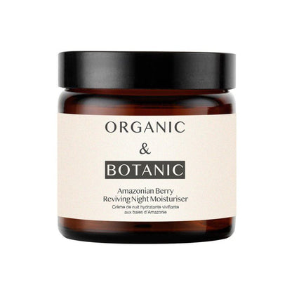 Amazonian Berry Night Moisturizer with Hyaluronic Acid & Vitamin C - 60ml - Deeply Hydrating, Anti-Aging Formula for Younger-Looking Skin - skinChemists