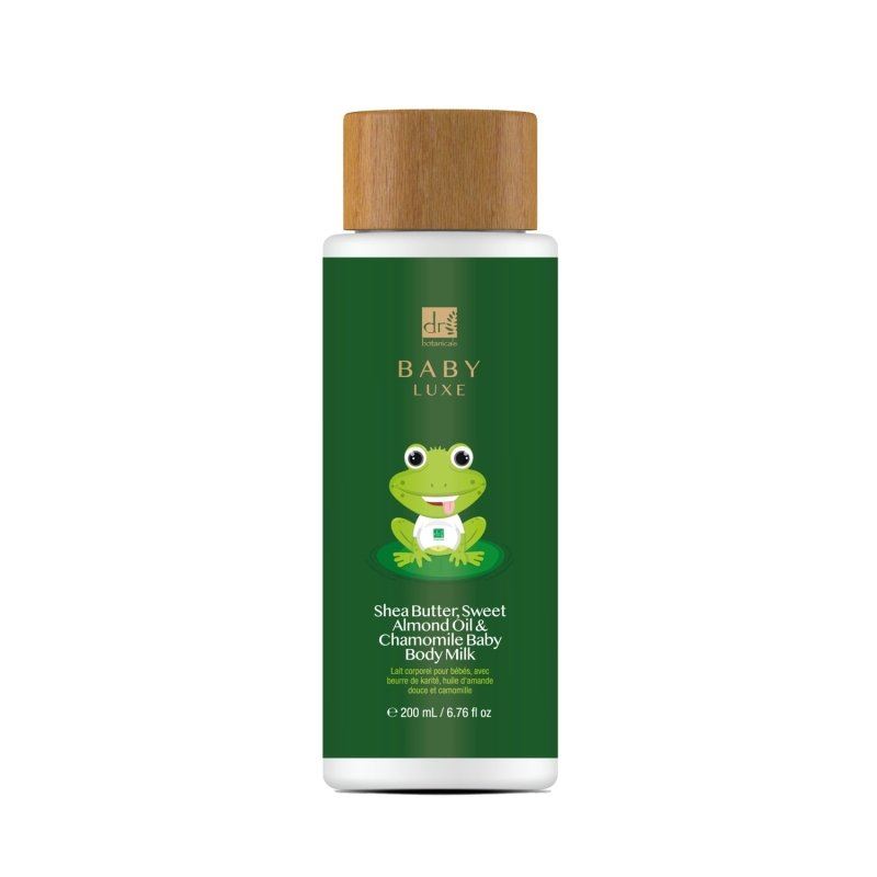 Baby Lux Sweet Almond Oil & Chamomile Baby Body Milk 200ml - skinChemists
