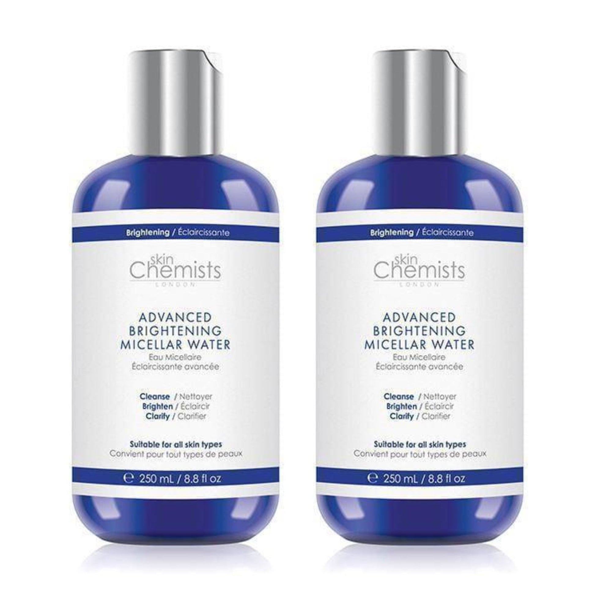 skinChemists Advanced Brightening Marine Micellar Water 250ml Twin Savings Pack - skinChemists