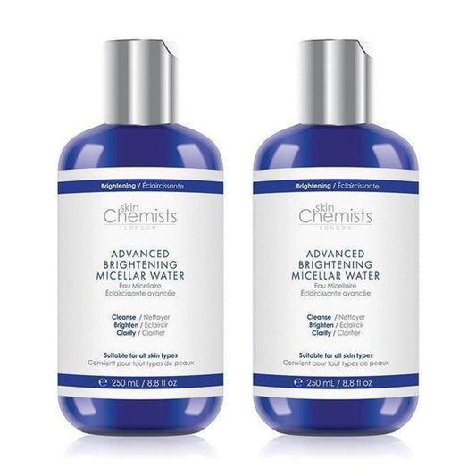 skinChemists Advanced Brightening Marine Micellar Water 250ml Twin Savings Pack
