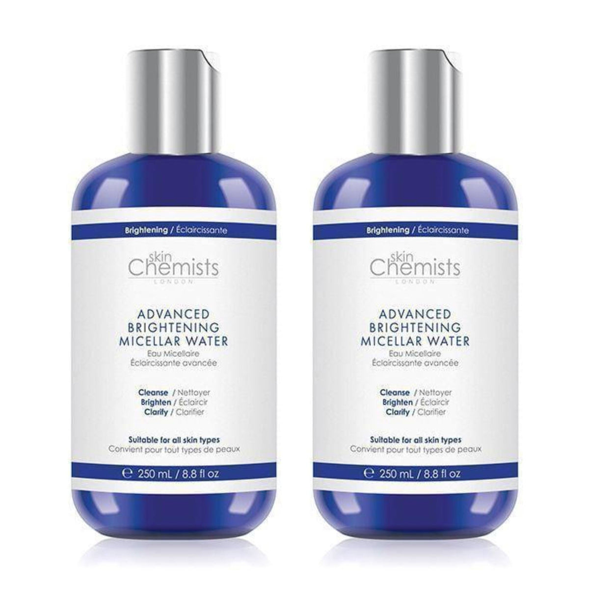 skinChemists Advanced Brightening Marine Micellar Water 250ml Twin Savings Pack - skinChemists