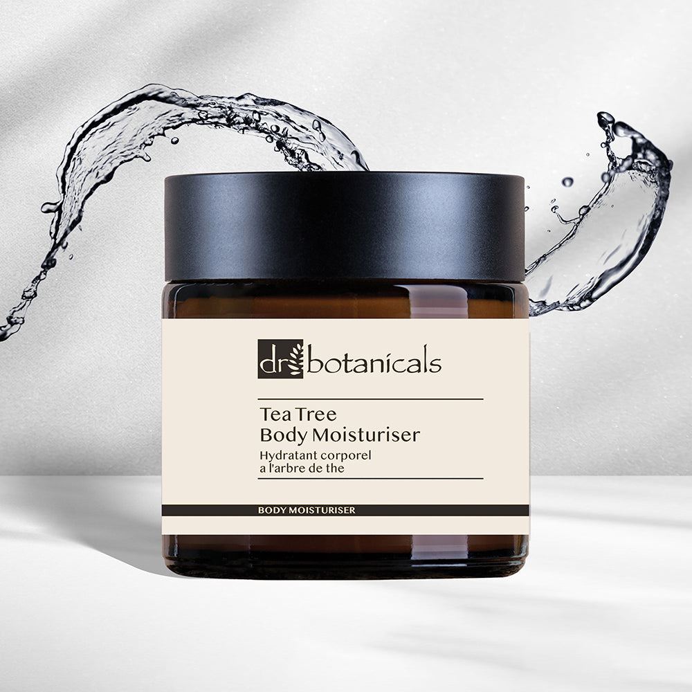 Tea Tree Facial Scrub, Day and Night Moisturiser and Body Moisturiser - skinChemists
