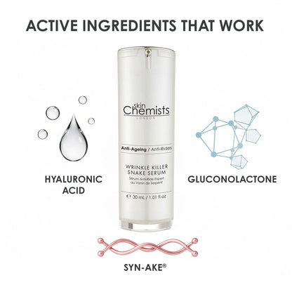Wrinkle Killer Snake Serum 30ml - skinChemists